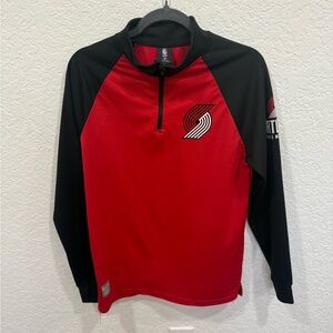 NBA Red and Black Pullover